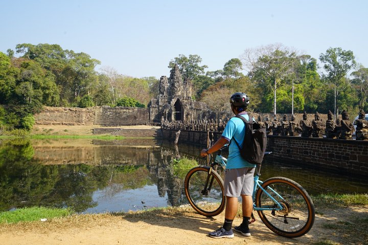 Angkor Archaeological Park entrance pass for Ta Prohm Temple visit